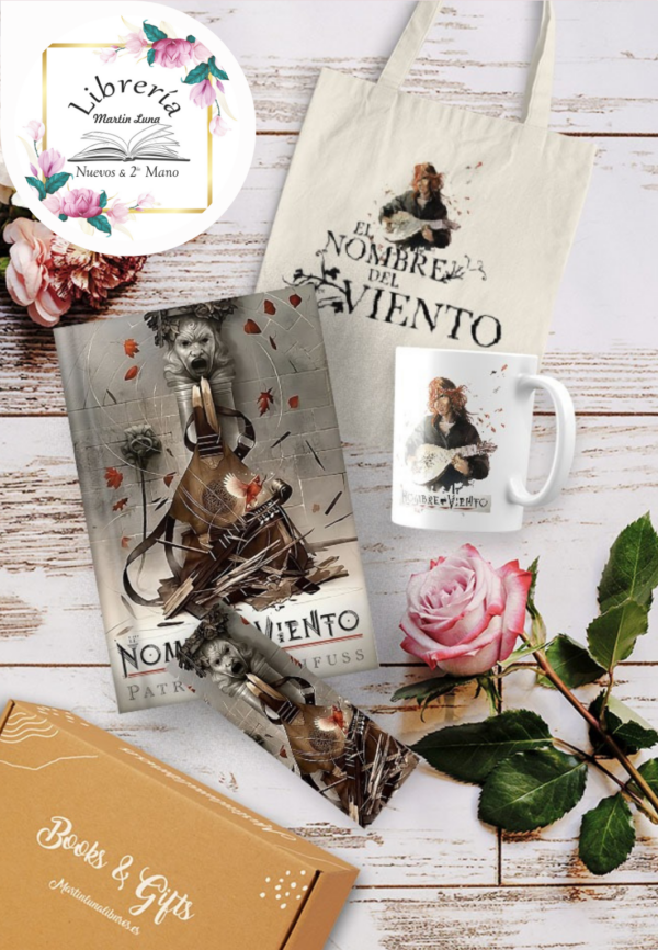 Books and GIPS: Cajita Literaria Personalizable* El Nombre del Viento